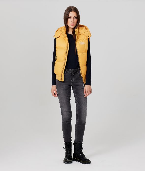 LOLLY VEST VEST, OCHRE