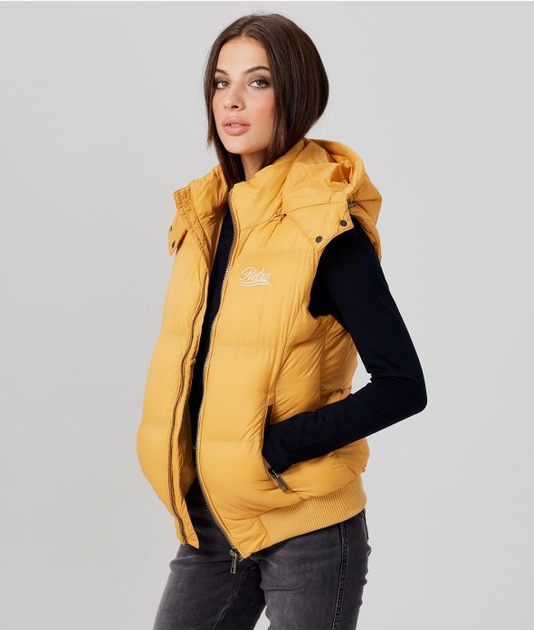 LOLLY VEST VEST, OCHRE