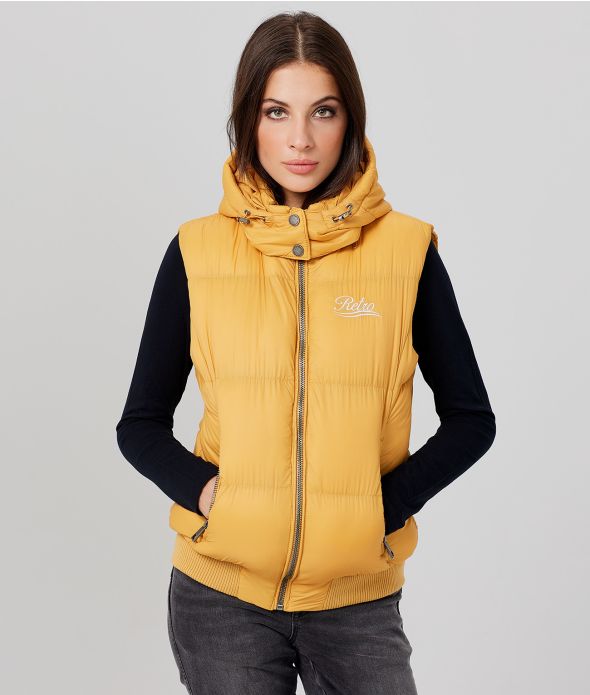 LOLLY VEST VEST, OCHRE