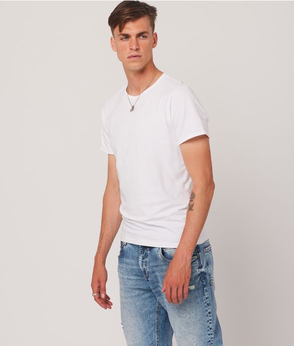 JEFF T-SHIRT, WHITE