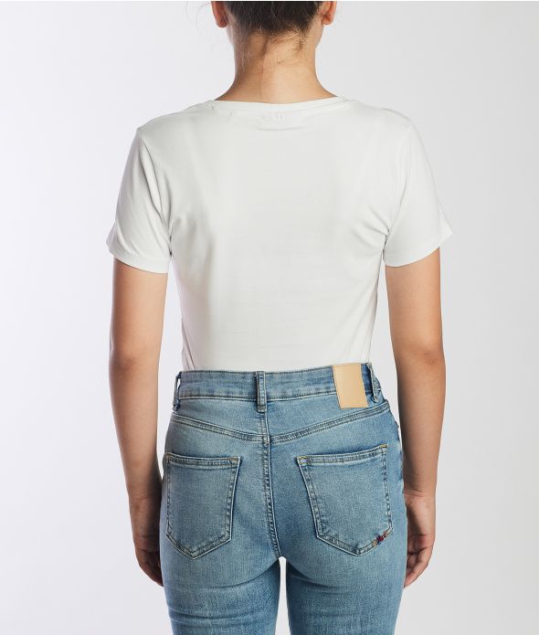 ELIZABETH V T-SHIRT, WHITE