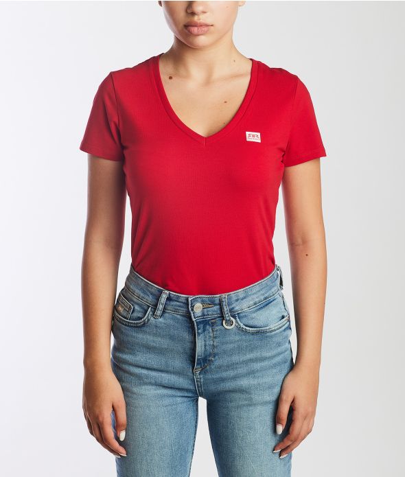 ELIZABETH V T-SHIRT, RED