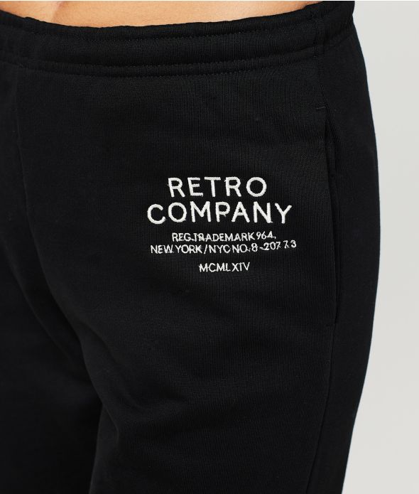 LAUREL PANTS JOGGING BOTTOM, BLACK