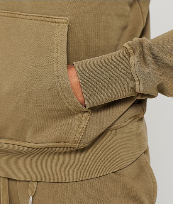 CYPRESS KAPUCNIS NŐI PULÓVER, KHAKI