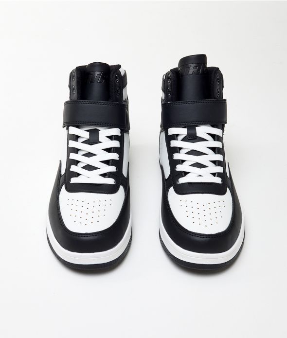 BREAKER SHOES SNEAKERS, BLACK-WHITE