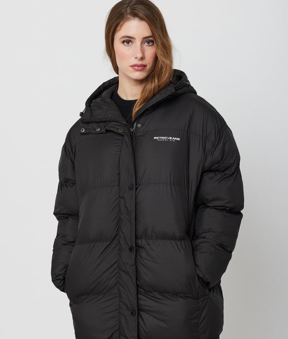 ESSENTIAL COAT JACKET, BLACK