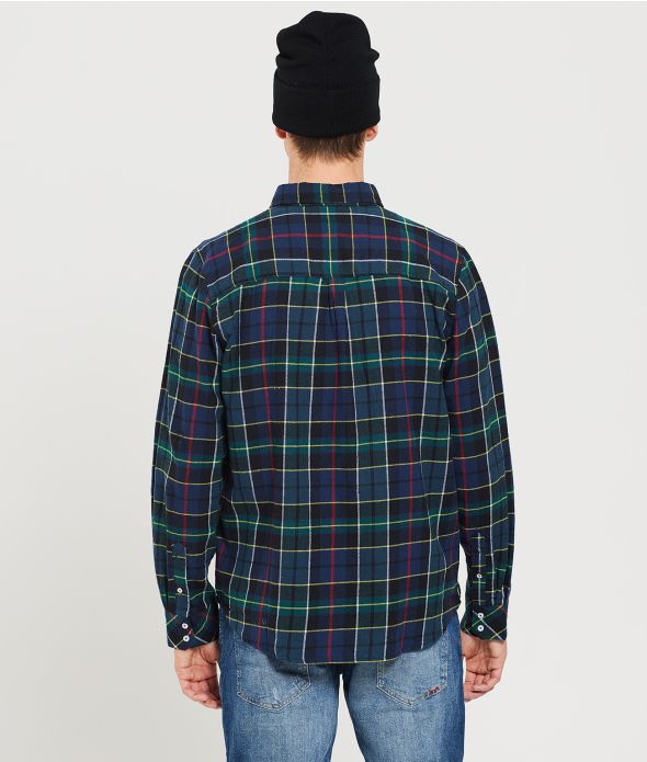 TENTH SHIRT, GREEN CHECKS