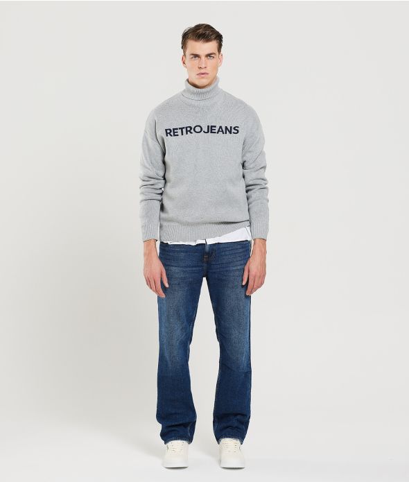 DANTE SWEATER, GREY MELANGE