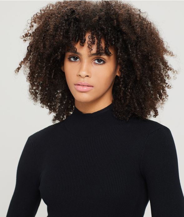 LIGNUM DRESS DRESS, BLACK