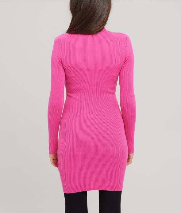 LIGNUM DRESS DRESS, MAGENTA