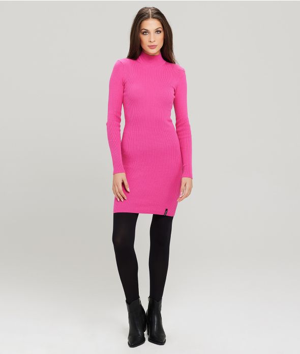 LIGNUM DRESS DRESS, MAGENTA