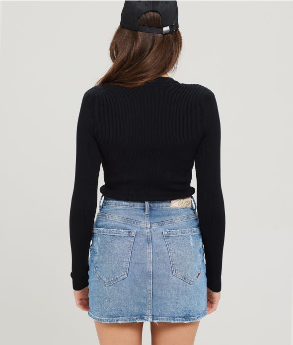 LIGNUM SWEATER SWEATER, BLACK