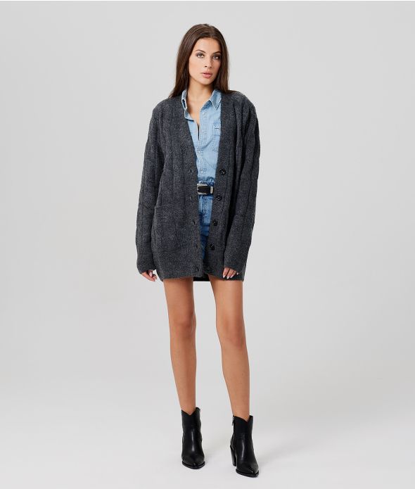 ROSEVILLE CARDIGAN CARDIGAN, ANTRA MELANGE