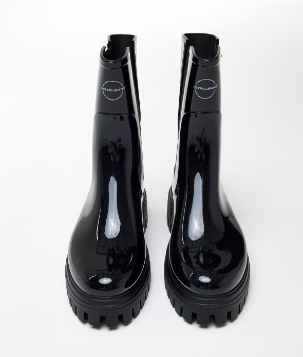 KARRI RUBBER BOOTS BOOTS, BLACK