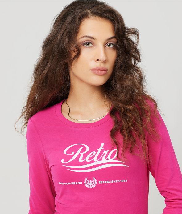 LOLLY NŐI HOSSZÚ UJJÚ PÓLÓ, RÓZSASZÍN