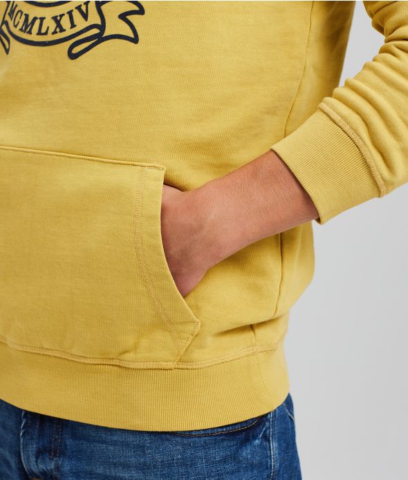 MONSOOR HOODIE JOGGING TOP, YELLOW