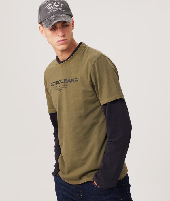 BALSA T-SHIRT, KHAKI