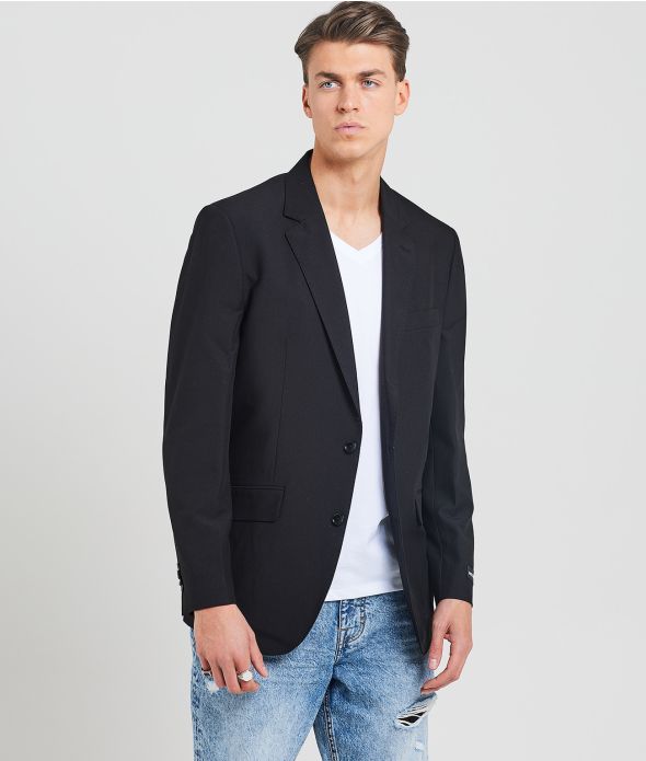 GOALKEEPER BLAZER JACKET, BLACK