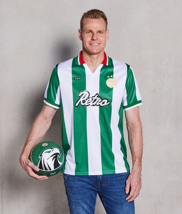 STRIKER JERSEY T-SHIRT, GREEN-WHITE