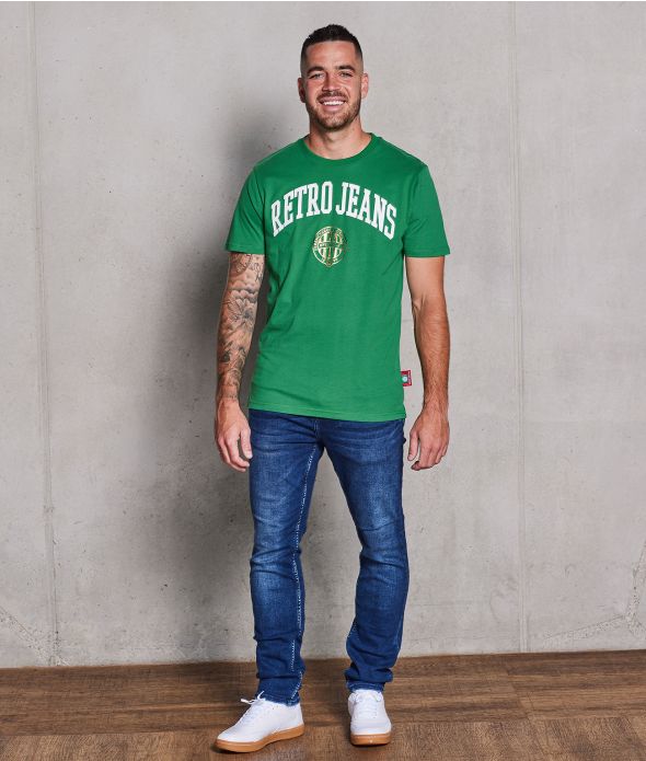 GREEN EAGLE T-SHIRT, GREEN