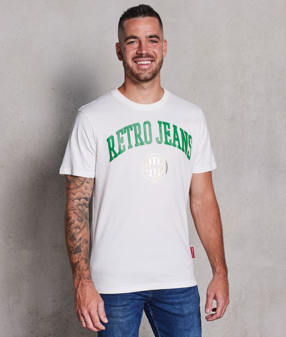 GREEN EAGLE T-SHIRT, OFFWHITE