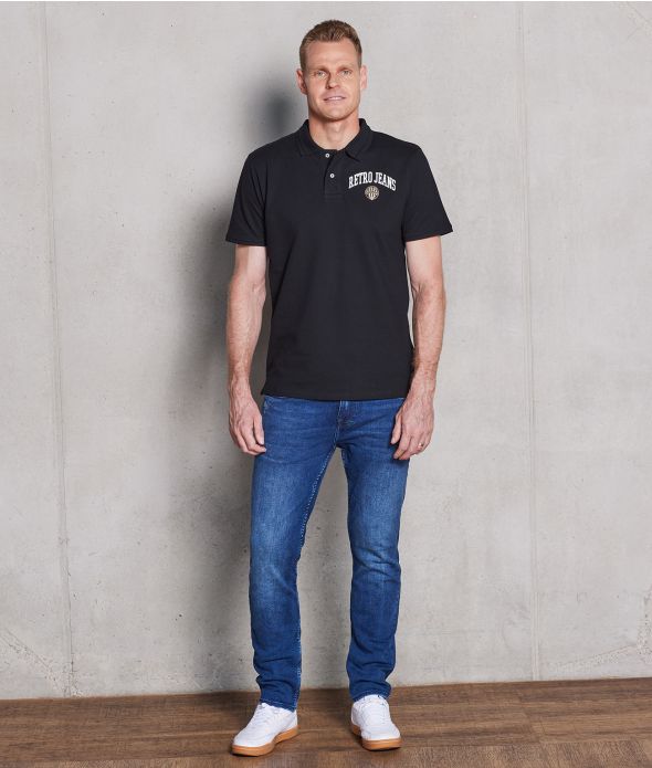 GREEN EAGLE GALLÉROS PÓLÓ, FEKETE