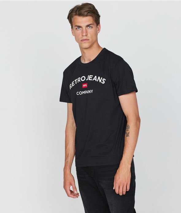 ALDEN T-SHIRT, BLACK
