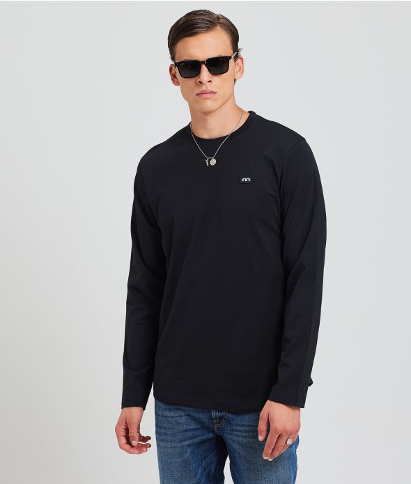 DRACO L.S.TOP, BLACK