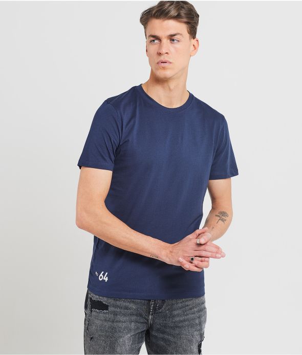 FOSTER T-SHIRT, NAVY BLUE