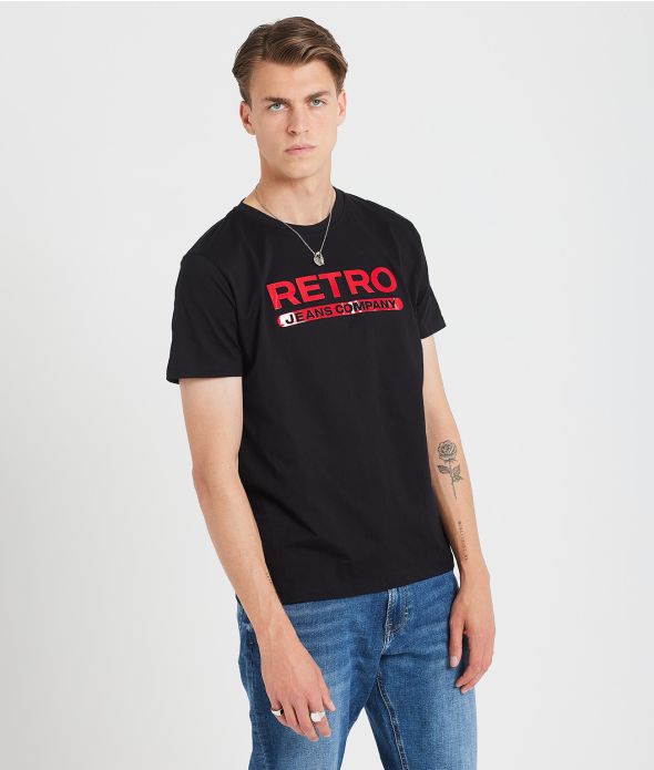 RUSH T-SHIRT, BLACK