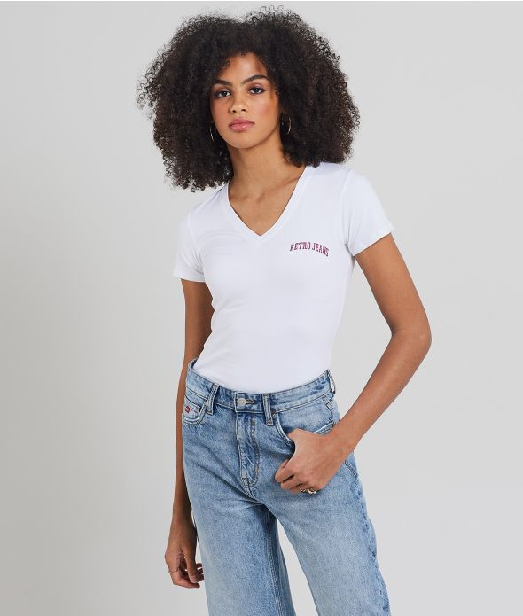 FLORA T-SHIRT, WHITE