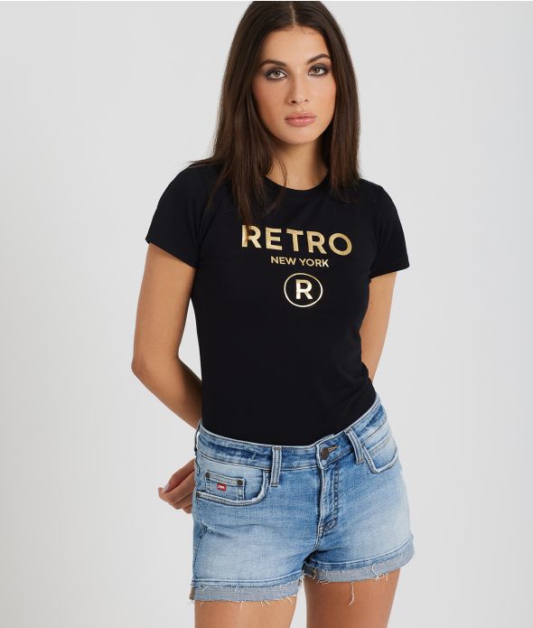 LINA T-SHIRT, BLACK