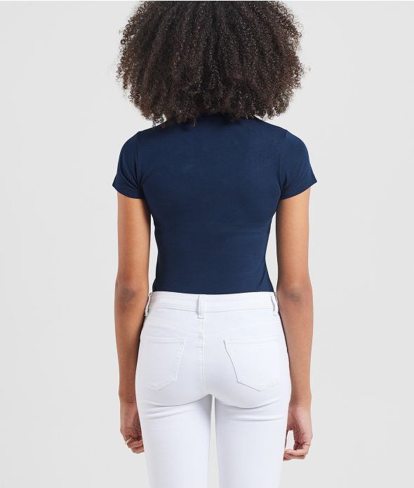 MELINA T-SHIRT, NAVY BLUE
