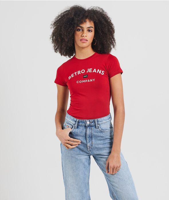 MELINA T-SHIRT, RED