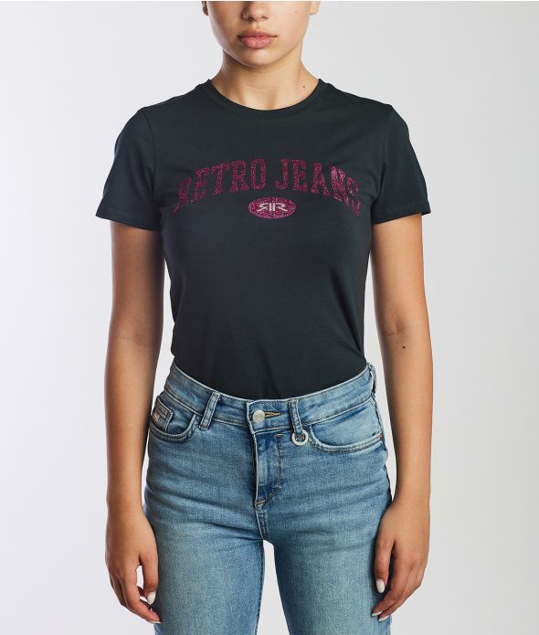 TERESA T-SHIRT, CHARCOAL