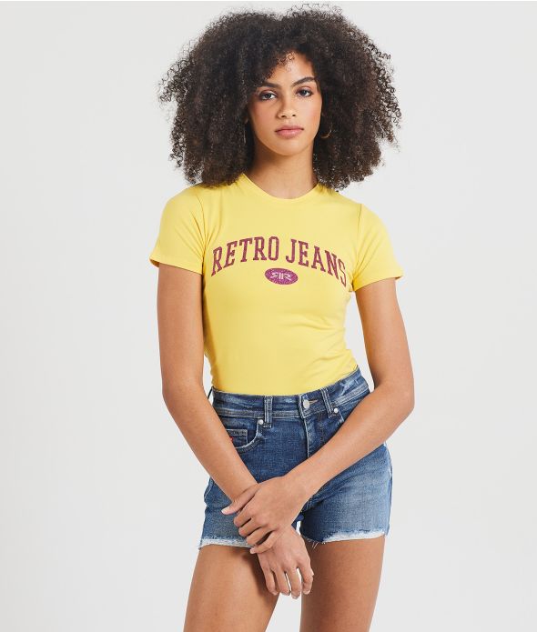 TERESA T-SHIRT, YELLOW