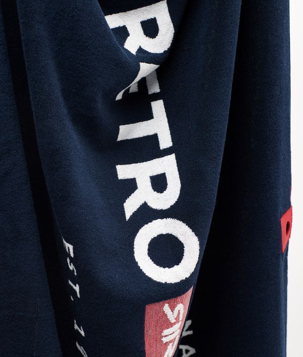 SURIN BEACH TOWEL, DARK BLUE