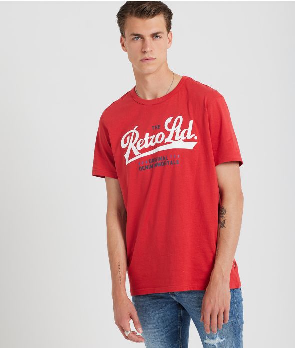 ASHEVILLE T-SHIRT, RED