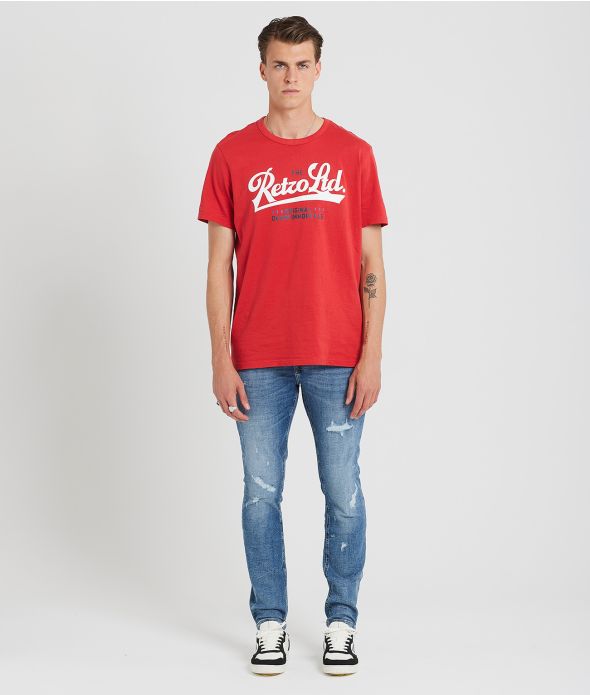 ASHEVILLE T-SHIRT, RED