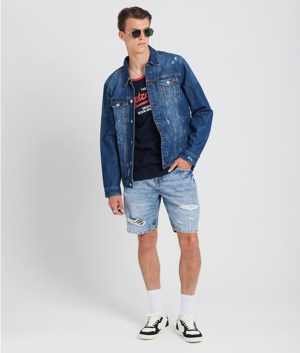 ASHEVILLE TANK TOP, BLUE BLACK