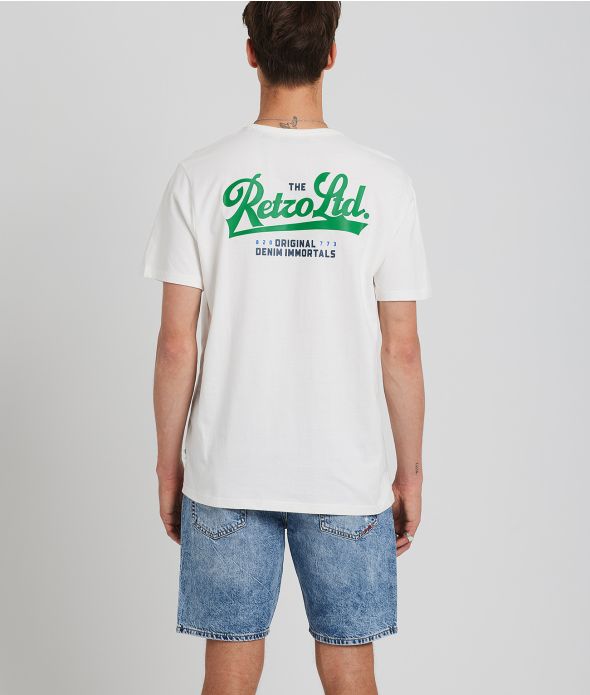 ASHEVILLE V-NECK T-SHIRT, OFFWHITE