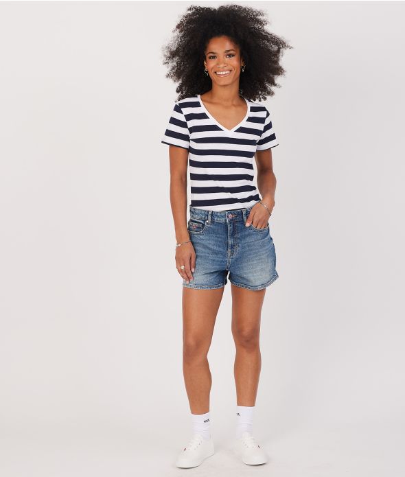 ANTILLA V T-SHIRT, DARK BLUE