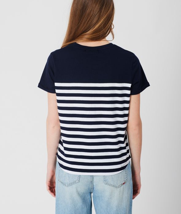 YARA T-SHIRT, DARK BLUE