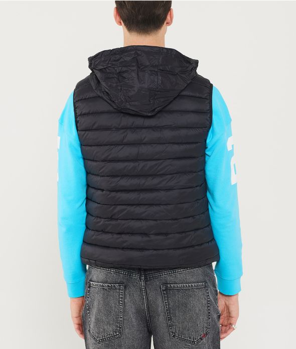 AMOS VEST, BLACK