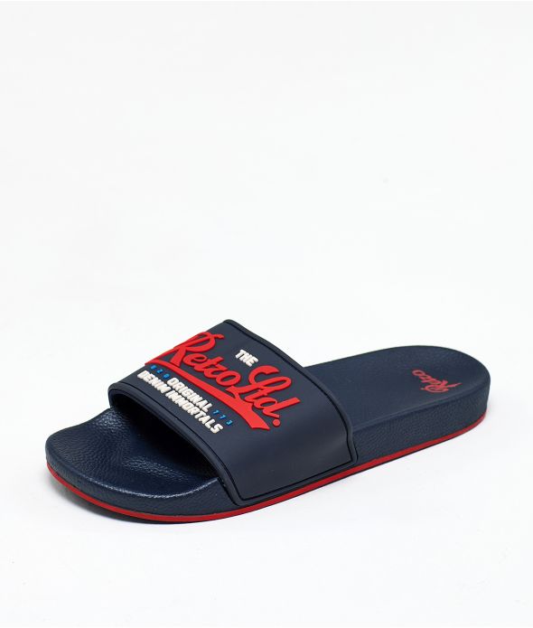 ASHEVILLE SLIPPERS, DARK BLUE