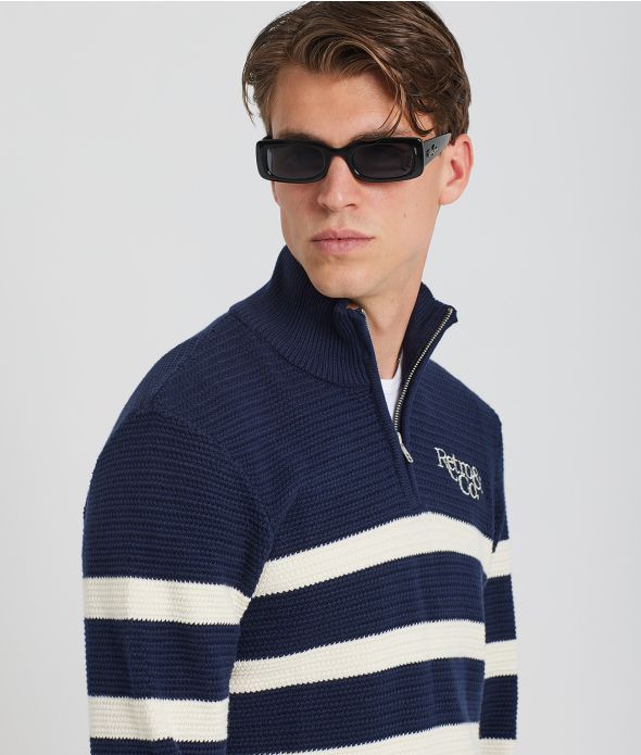 CASPIAN SWEATER KNITWEAR, BLUE