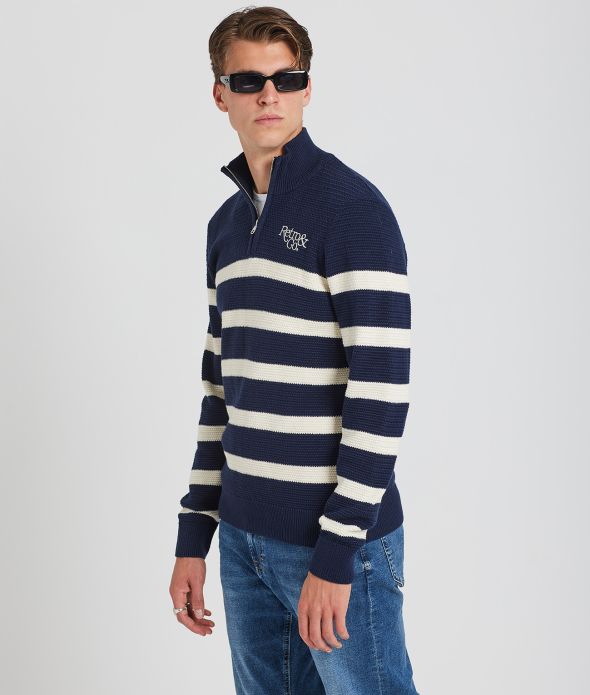 CASPIAN SWEATER KNITWEAR, BLUE