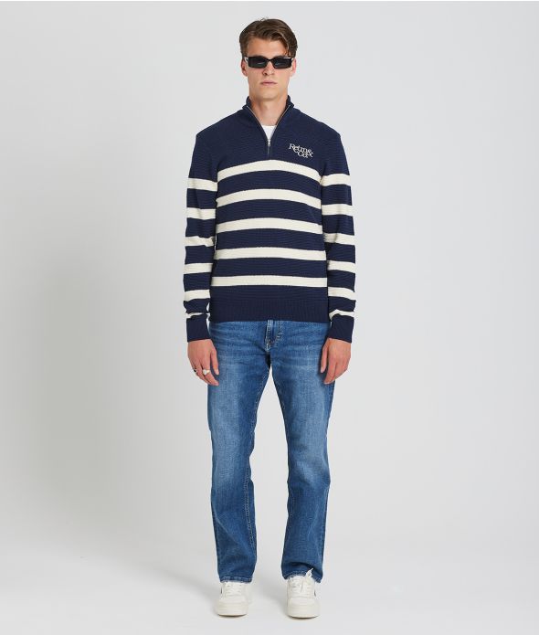 CASPIAN SWEATER KNITWEAR, BLUE