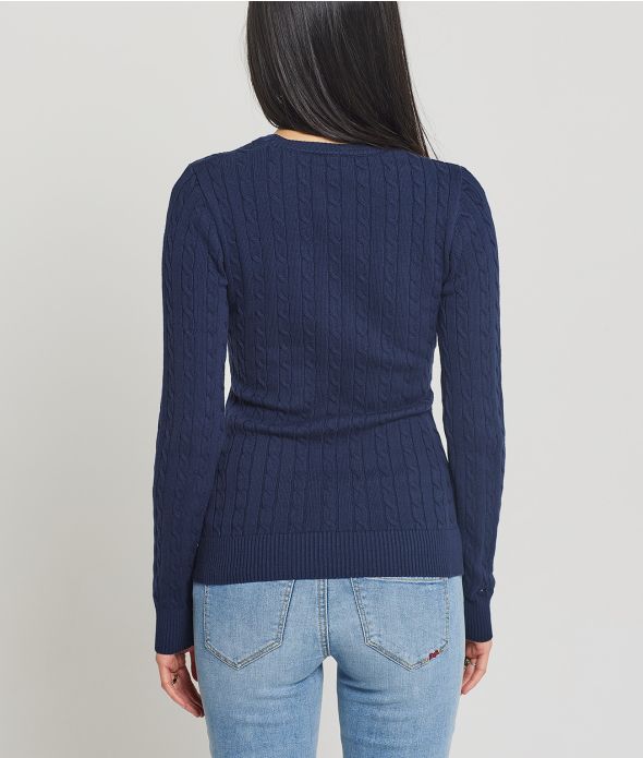 ROSEVILLE SWEATER KNITWEAR, NAVY
