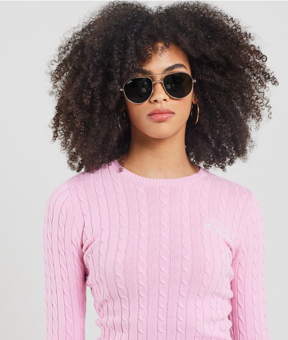ROSEVILLE SWEATER KNITWEAR, PINK
